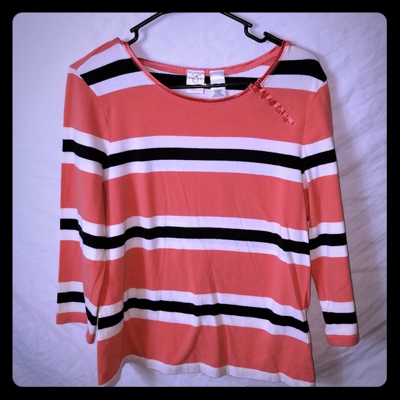 Emma James Pink Top Size M - Picture 1 of 3